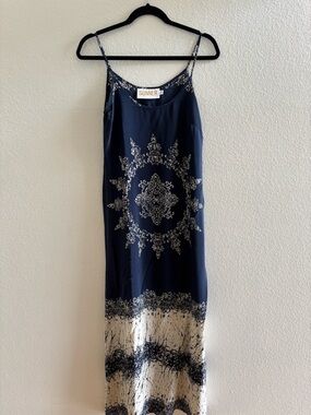 Sunner Navy Maxi Dress